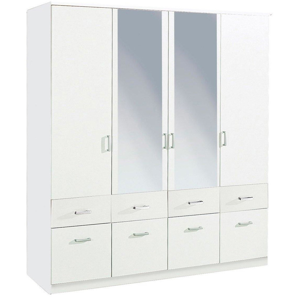 Moderne Rauch Drehtürenschrank Bremen - Kleiderschrank A8335.0R99