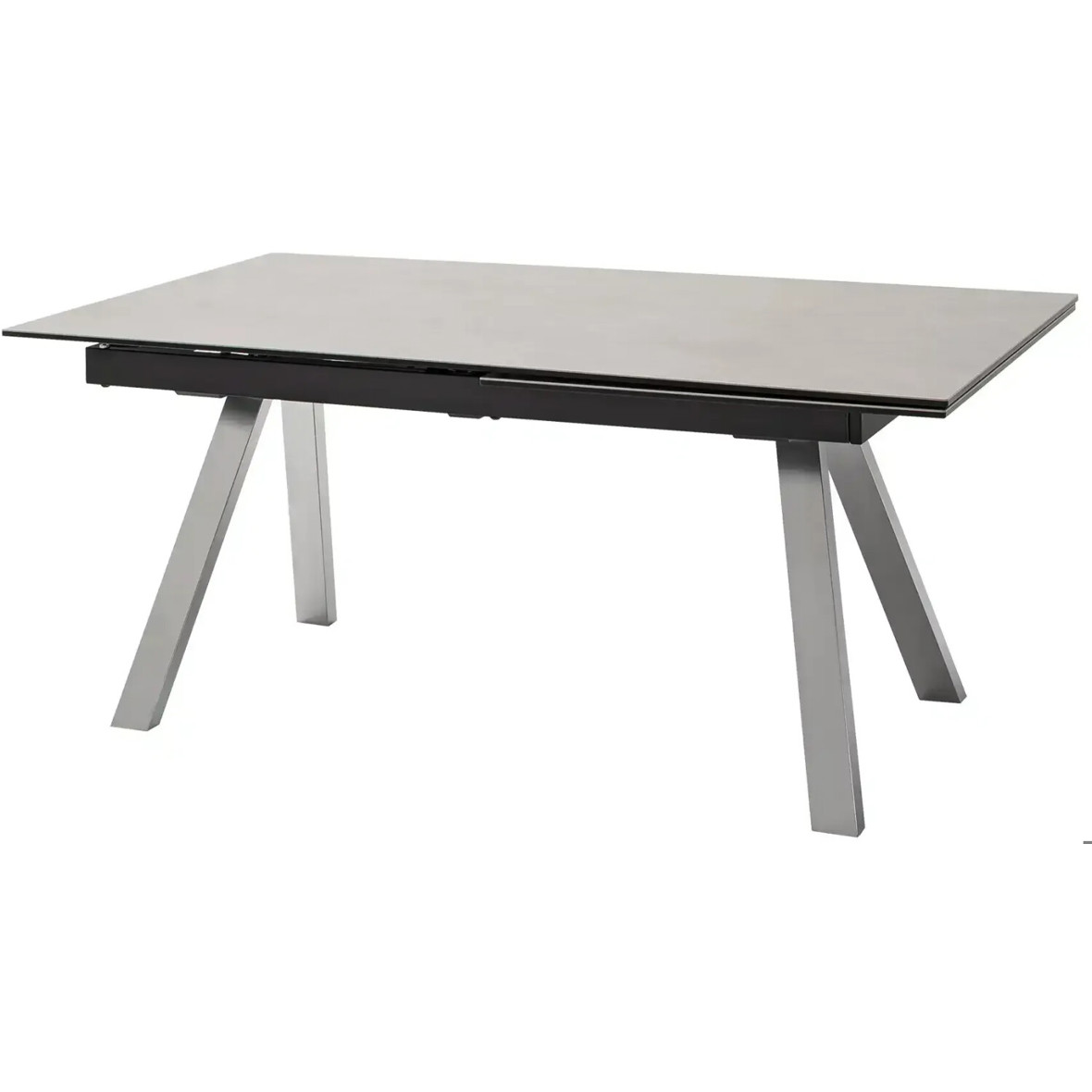 Ausziehbarer Keramiktisch in Grau - Möbel Kraft 95x76 cm