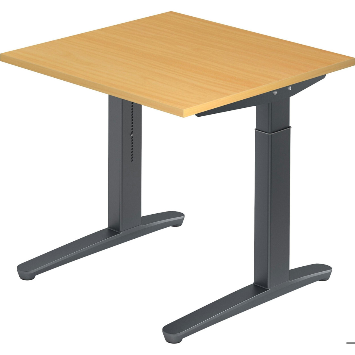 bümö Serie XB Schreibtisch 80x80 cm (BU-XB-08-6-GG)