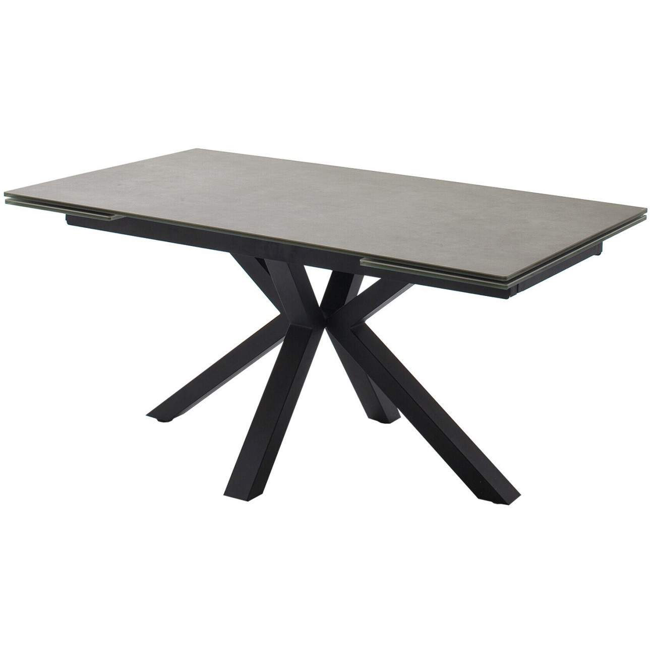 MCA Furniture Nagano Tisch 160x90 cm - Anthrazit