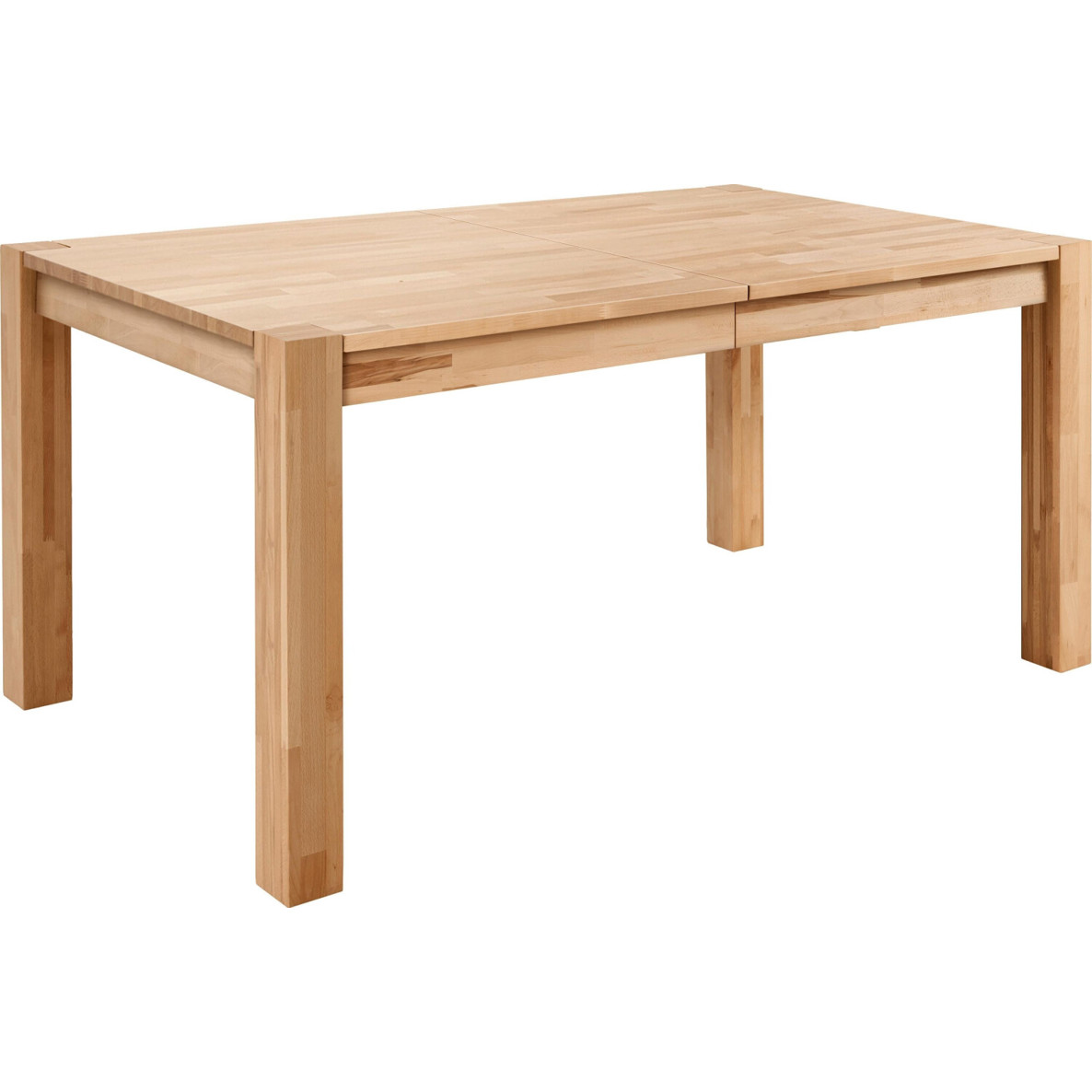 MCA Furniture Tisch Peter - 160x90 cm - Kernbuche