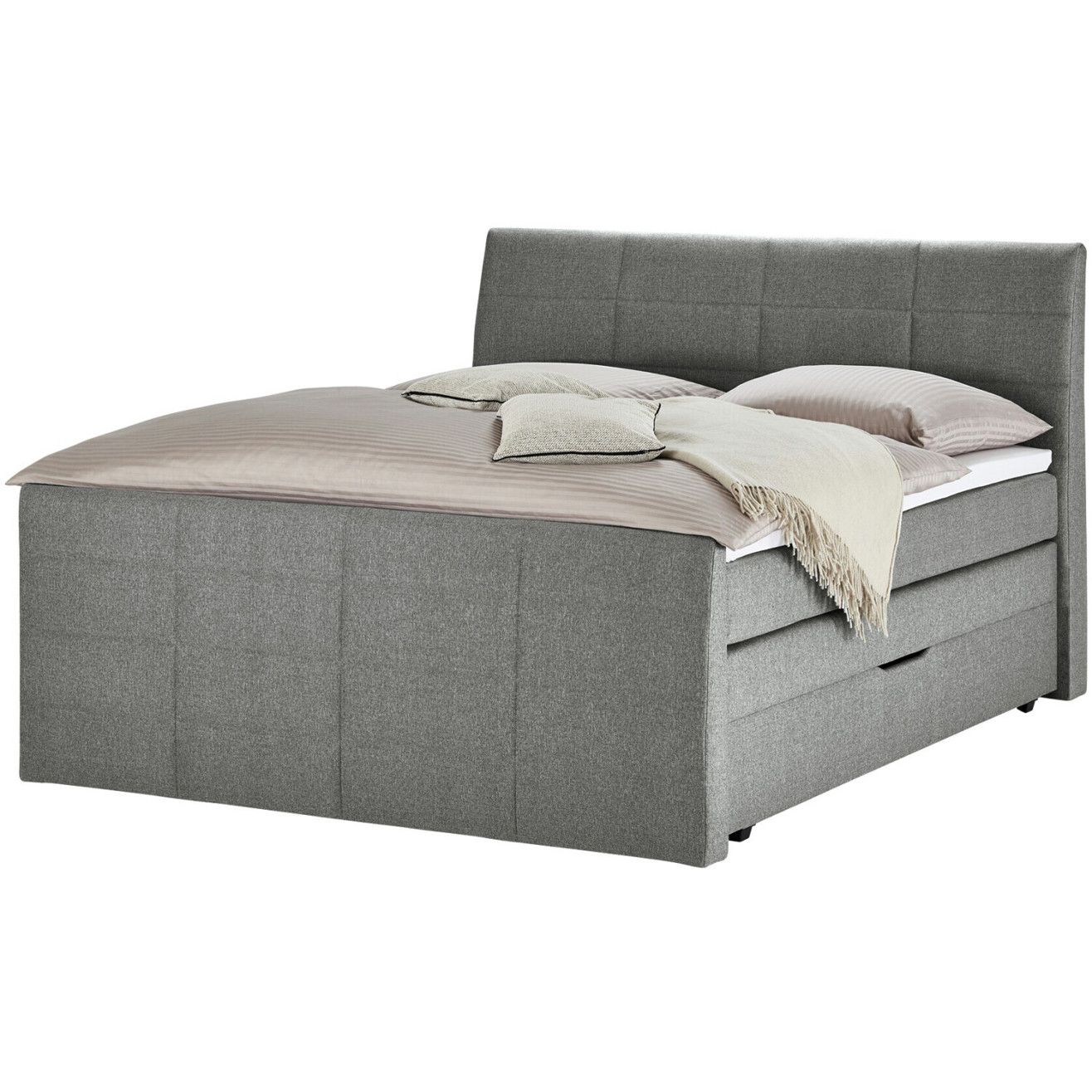 Blanar Bonny Bett 180x200 cm H2/H3 - Grau
