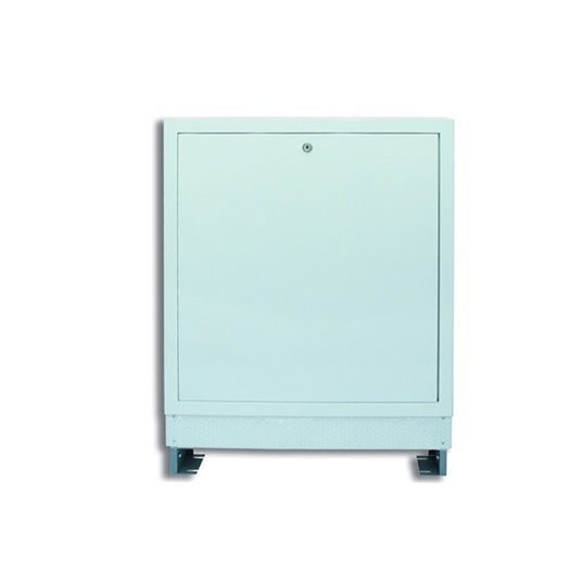 ROTH Heizkreisverteilerschrank UP-Verteilerschrank weiß RAL 9016, Größe 0 | 550 x 790-880 x 75-150 mm (BxHxT)