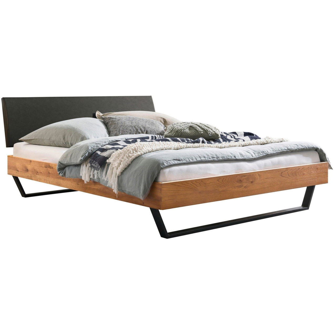 Hasena Sariano Bett 180x200 cm aus Wildeiche