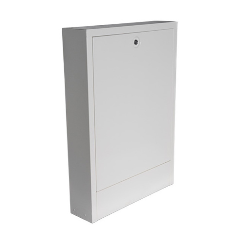 KERMI x-net AP-Verteilerschrank Komfort A-XL-L5 – Lackiert – Breite: 1025 mm | Heizkreisverteilerschrank