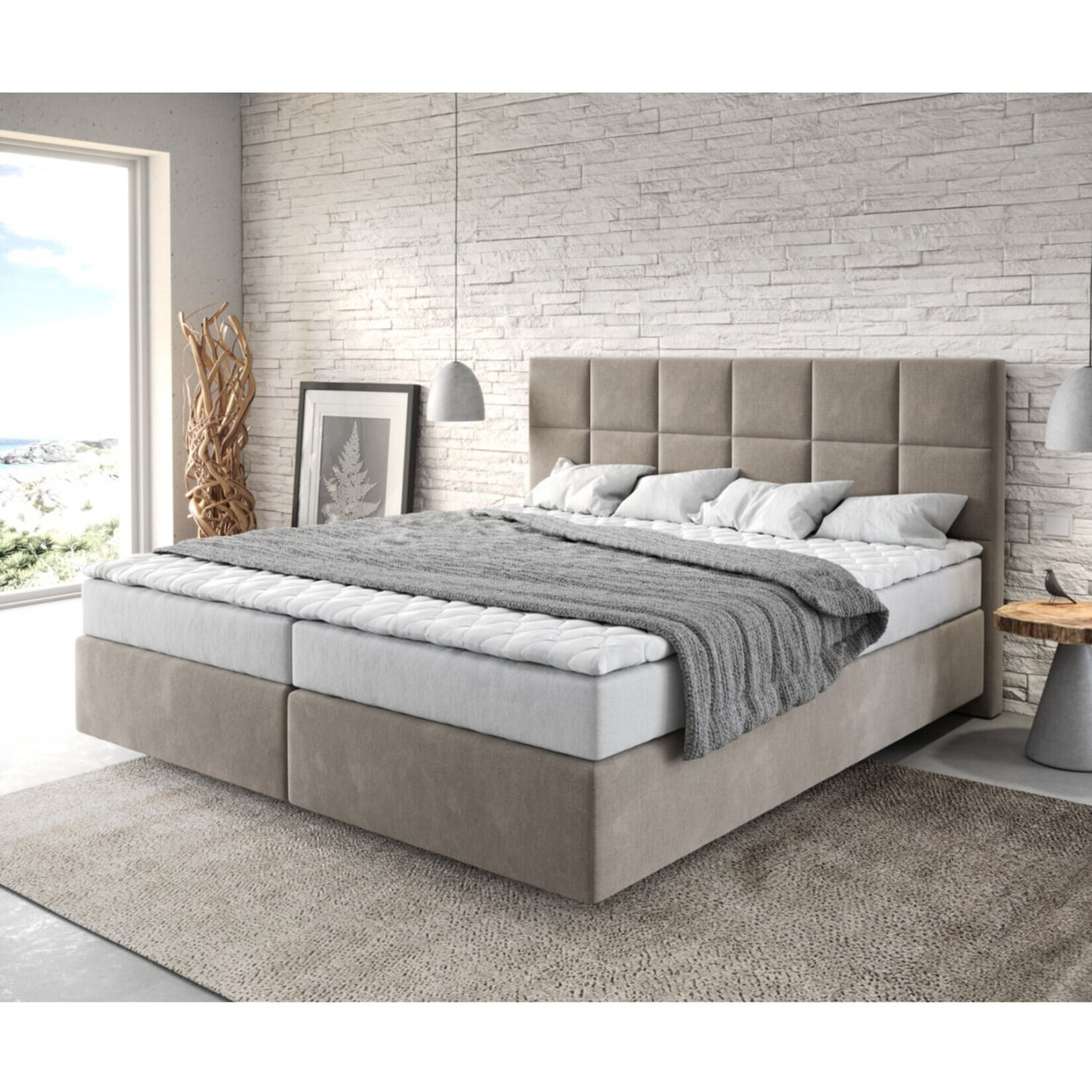 DeLife Dream-Fine Mikrofaser-Bett 180x200cm H2 - (26917)