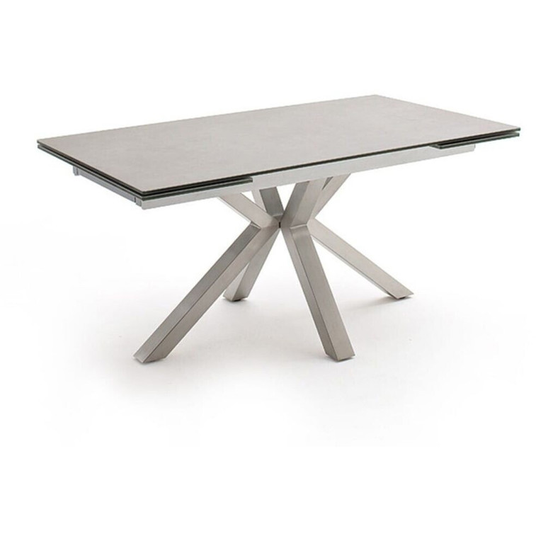 MCA Furniture Nagano Ausziehbarer Esstisch 160-240 cm - Hellgrau