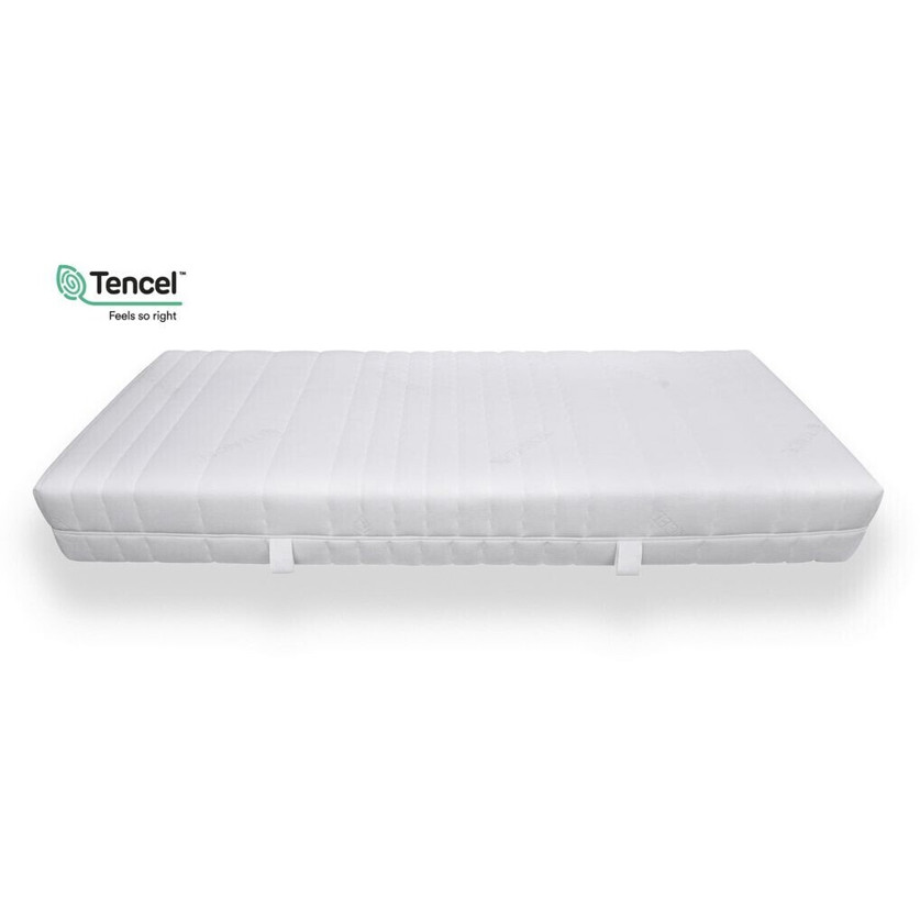 AM Qualitätsmatratzen 7-Zonen Taschenfederkernmatratze – 1000 Federn – 180x200 cm – Härtegrad H3