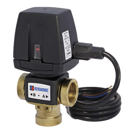 ESBE Zonenventil VZD261 DN20 - Kvs 6,0 - Rp3/4" IG - PN6 - Festes Kabel
