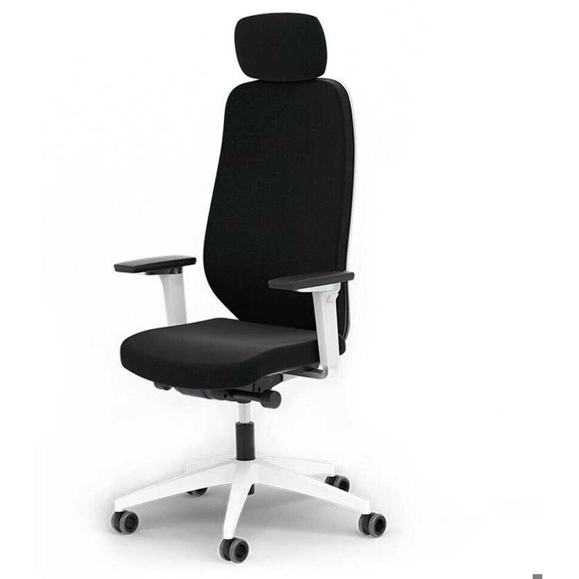 Ergotopia MasterBack Pro Bürostuhl - Schwarz/Weiß