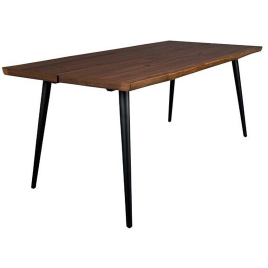 Dutchbone Alagon Esstisch 180x90 cm - Braun - Stilvoller Holz-Tisch für Esszimmer
