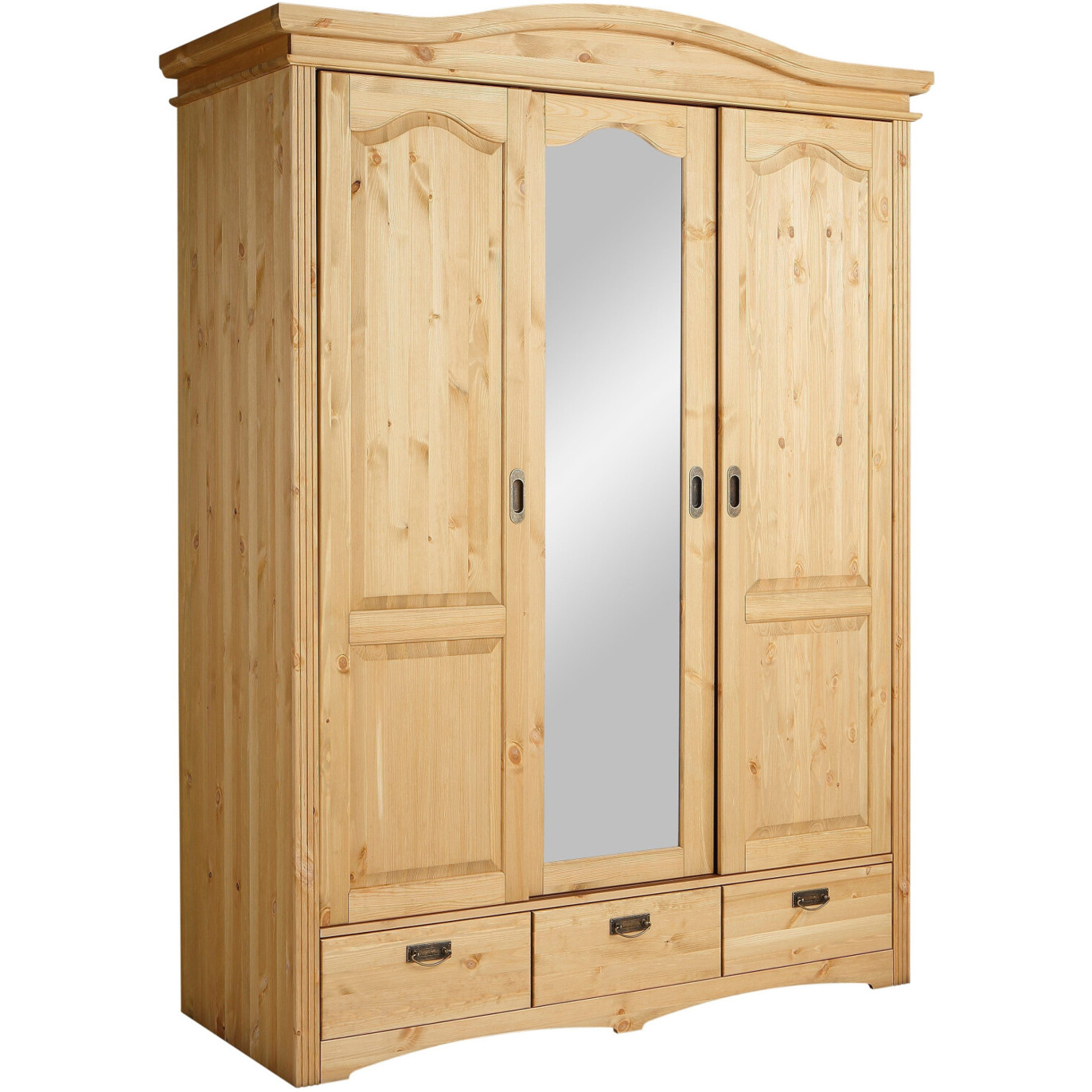 Home Affaire Kleiderschrank Konrad 153x207 cm - Natur