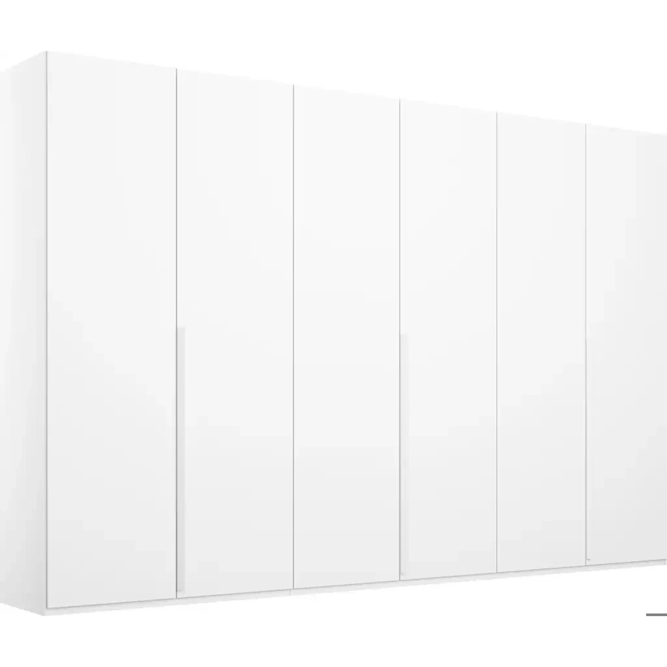 Rauch Orange Purisma Kleiderschrank 301x223 cm mit 3 Schubladen - Alpinweiß