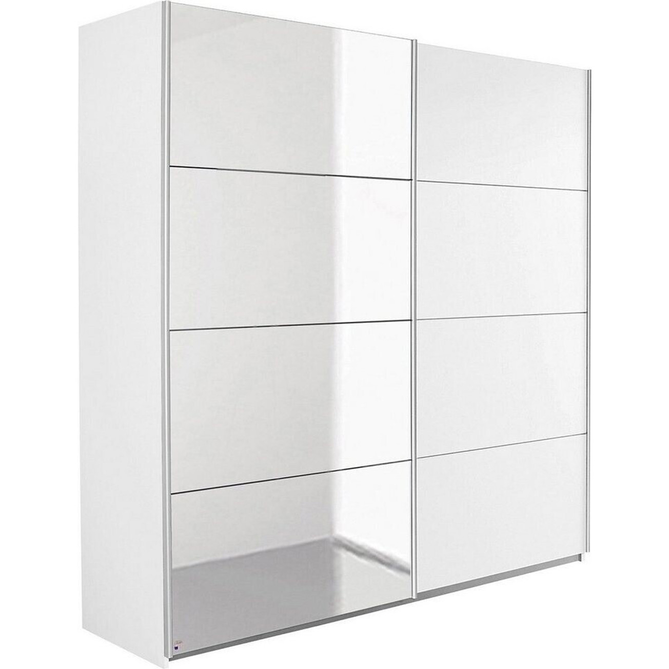 Rauch Orange Subito Kleiderschrank 181x197cm mit 1 Spiegeltür in alpinweiß (A9554.2850)