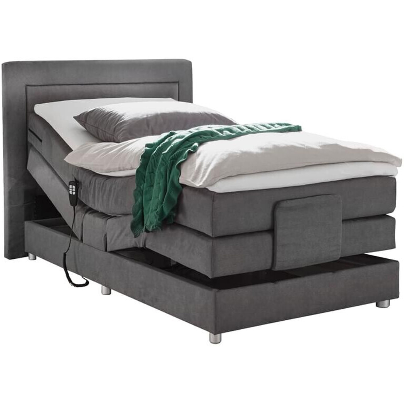 Bega Saba 2 Motorbett 100x200 cm - Hermes 2021 Grau