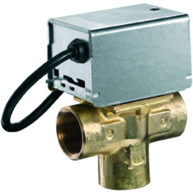 Honeywell V4044F Dreiwege-Zonenventil - Messing 3/4"