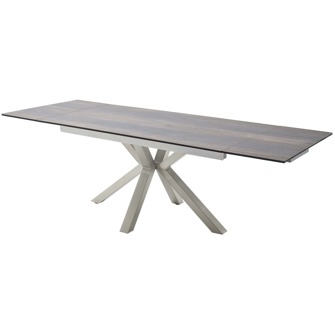 MCA Furniture Nagano Essztisch 160/240x90 cm - Braun