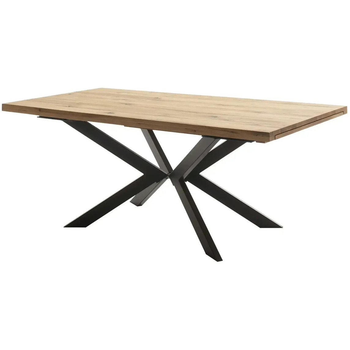 Ausziehbarer Woodford Esstisch Valetta in Holzfarben - 100x77 cm